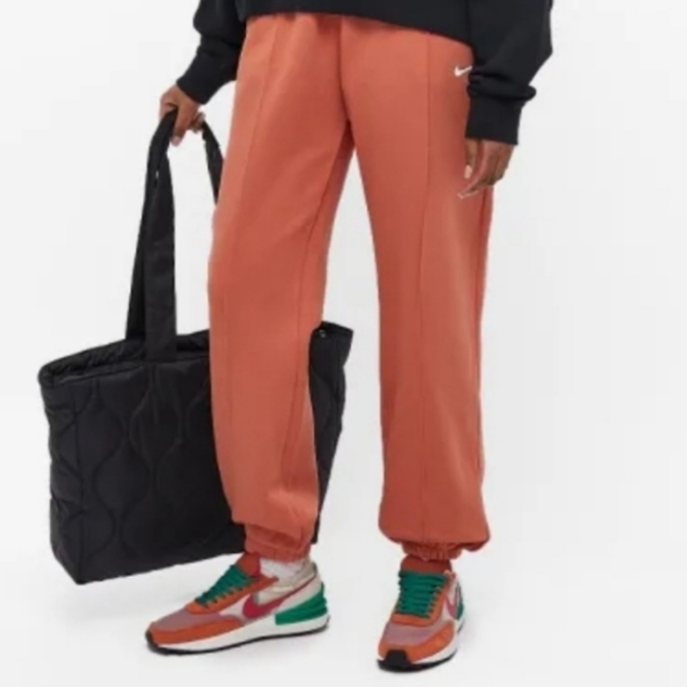 Nike trend essentials fleece pants jogger  nwt madder root new - Picture 3 of 5